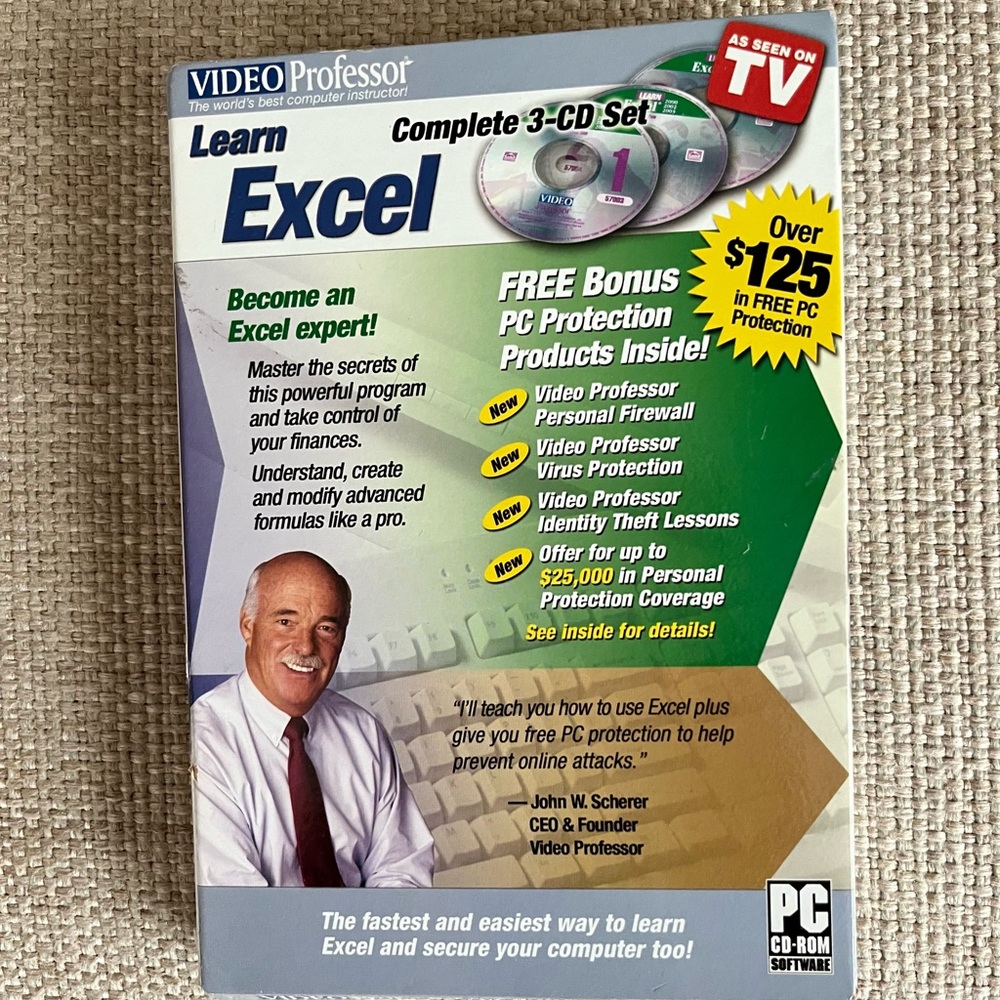 Video Professor Learn Excel